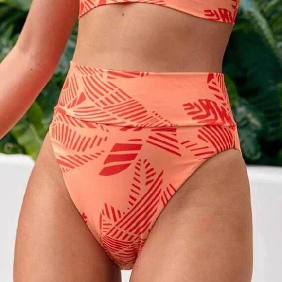 aerie Other - aerie Tropical Print Swim Bottoms Women’s Size XL